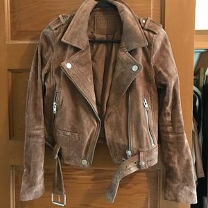 Blank NYC Real Suede Leather Jacket